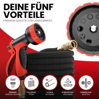 GENTOR Premium Flexibler Gartenschlauch flexibel...