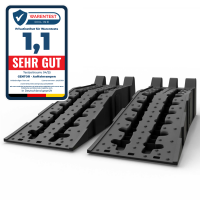 GENTOR Auffahrrampe PKW - [2er Set] Auffahrrampen f&uuml;r maximalen Halt bis zu 5t - Hochbelastbare Laderampe Rampe f&uuml;r Auto, Wohnmobil, SUV