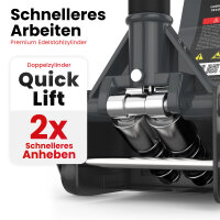 GENTOR Wagenheber 3T Ultra Flach 75-505mm...