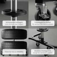 GENTOR Felgenbaum fahrbar – Reifenständer...